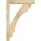 Ekena Millwork Olympic Block Rough Sawn Bracket w/ Offset Brace, Douglas Fir, 4"W x 18"D x 26"H BKT0402X18X26OLY05RDF - alternate 4